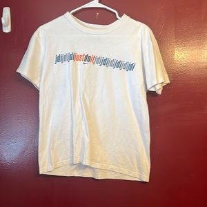nike size M white shirt